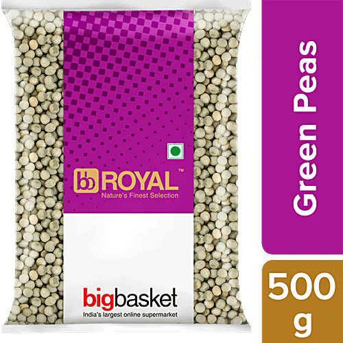 bb Royal Green Peas/Hara Matar, 500 g Pouch 
