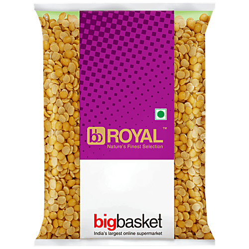 bb Royal Toor Dal/Togari Bele - Desi, 1 kg Pouch 