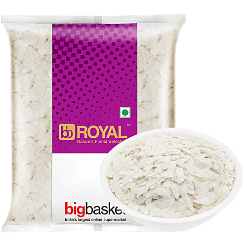 bb Royal Poha/Avalakki/Aval/Chivda - Thin, 500 g Pouch 
