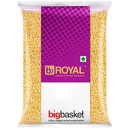 bb Royal Moong Dal/Hesaru Bele, 1 kg Pouch 