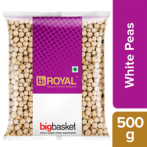 bb Royal Peas/Matar - White, 500 g Pouch 