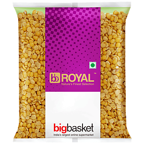 bb Royal Toor Dal/Togari Bele - Desi, 500 g Pouch 