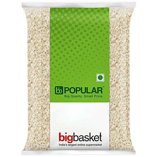 bb Popular Rice/Akki - Raw, Sona Masoori, 1 kg (6 - 11 Months Old) 