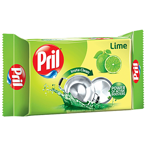 Buy Pril Dishwash Bar Lime Vinegar 360 Gm Online At Best Price of Rs 37