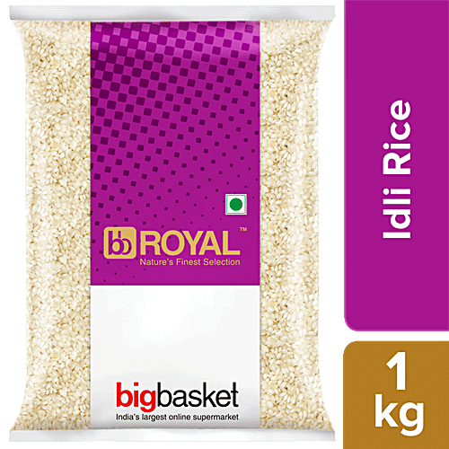 bb Royal Idli Rice, 1 kg Pouch 