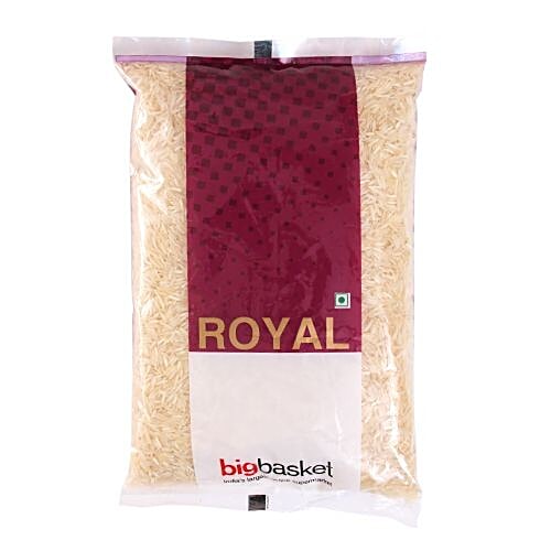 bb Royal Basmati Rice/Basmati Chawal, 1 kg Pouch 