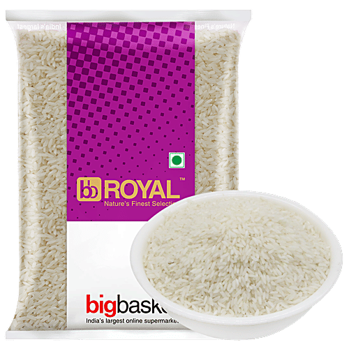 bb Royal Rice/Chawal/Chall - Raw, Sona Masoori, 1 kg (12 - 17 Months Old) 