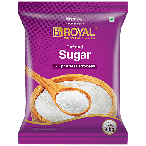 bb Royal Refined Sugar (Sulphurless)/Sakkare, 2 kg  