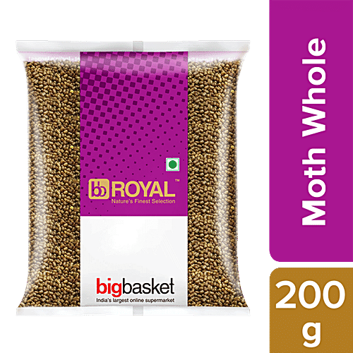 bb Royal Matki/Moth - Whole, 200 g Pouch 