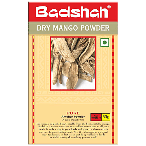 Buy Badshah Powder Dry Mango 50 Gm Carton Online at the Best Price of