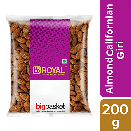 bb Royal Almond/Badam - Californian, Giri, 200 g Pouch 