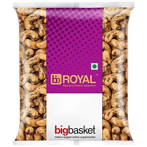 bb Royal Masala Cashew/Kaju - Black Pepper, 200 g Pouch 