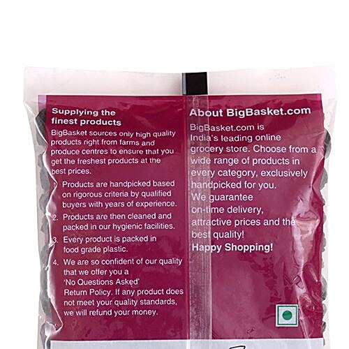 bb Royal Black Raisins/Kishmish - Seedless, 200 g Pouch 