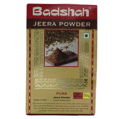 Badshah Powder - Jeera, 50 g Carton 