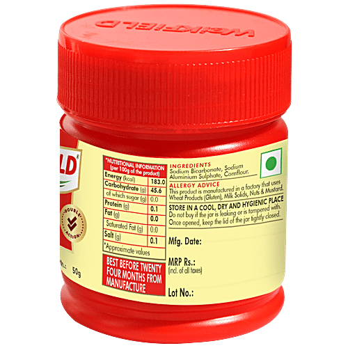 Buy Weikfield Powder Baking 50 gm Bottle Online at Best Price. of Rs
