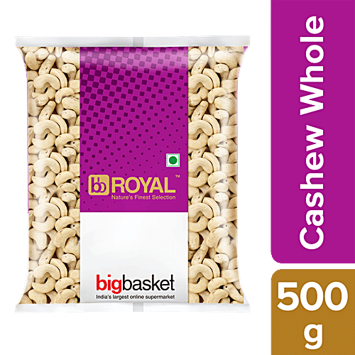 bb Royal Cashew/Kaju - Whole, 500 g  