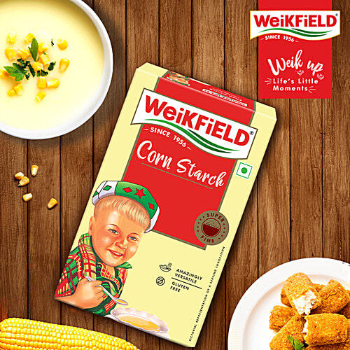 Weikfield Corn Starch Powder, 500 g  Gluten Free