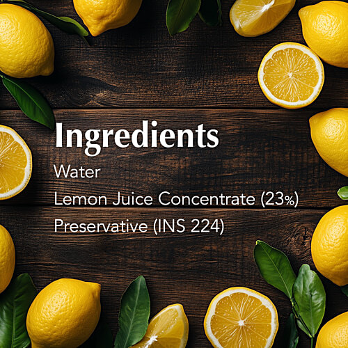 Dabur Hommade Lemoneez, 250 ml Goodness Of 33 Lemons