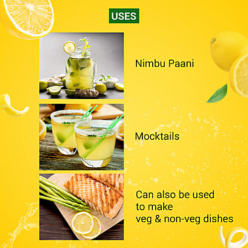 Dabur Hommade Lemoneez - Goodness Of 33 Lemons, 250 ml  