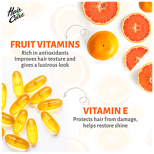 Hair & Care Silk-N Shine Hair Serum, 50 ml Bottle Rich In Vitamin E & Argan, For Silky Hair, Frizz Free, Instant Smoothness