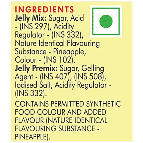 Buy Weikfield Jelly Crystals Pineapple Flavor Online at Best Price of