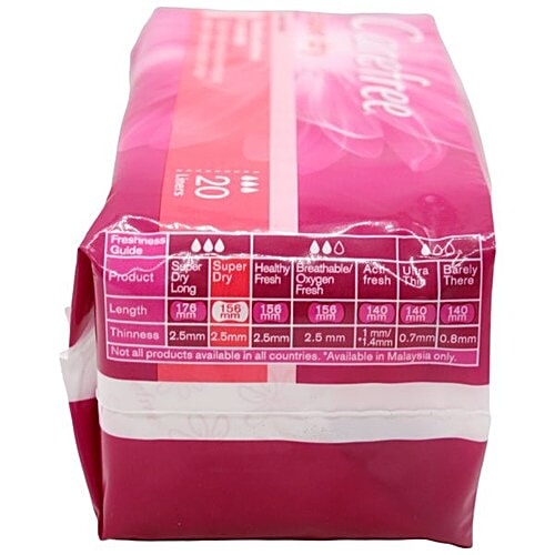 Carefree Panty Liners - Super Dry, 20 pcs  