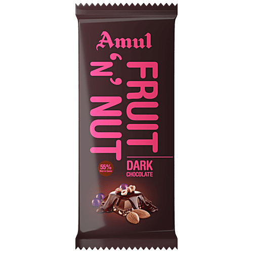 Amul Fruit 'N' Nut Chocolate, 40 g  