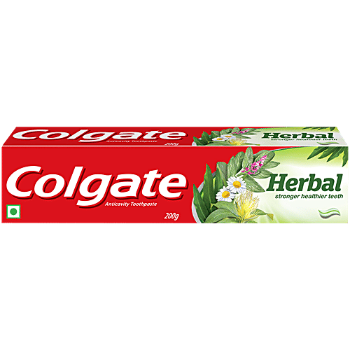 Colgate Herbal Anticavity Toothpaste, 200 g  