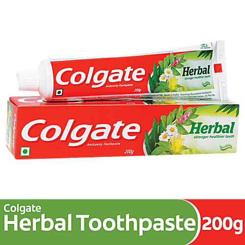 Colgate Herbal Anticavity Toothpaste, 200 g  