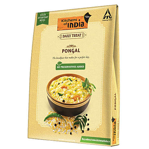 Kitchens Of India Ready to Eat - Daily Treat, 285 g Carton 