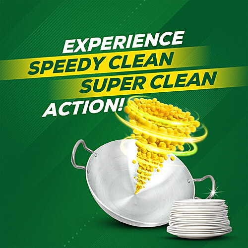 Vim New Superfast Vim Dishwash Bar, 130 g  Removes Burnt & Stickiest Grease With The Power Of 100 Lemons