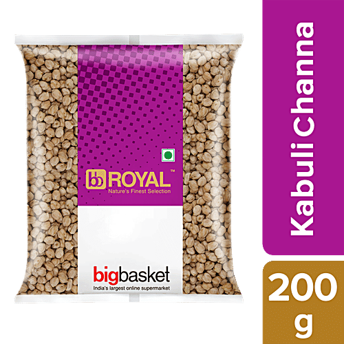 bb Royal Chana - Kabuli/Kabuli Kadale, 200 g Pouch Chickpeas