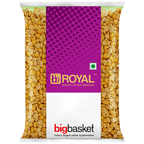 bb Royal Toor Dal/Togari Bele - Desi, 2 kg Pouch 