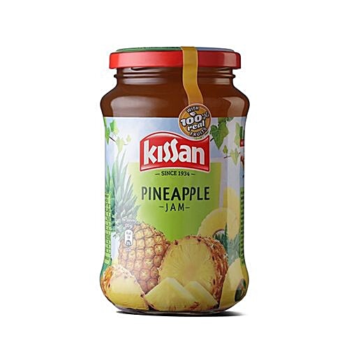 Kissan Pineapple Jam, 200 g Bottle 