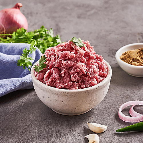 fresho! Mutton Mince, 450 g  Antibiotic Residue-Free, Growth Hormone-Free