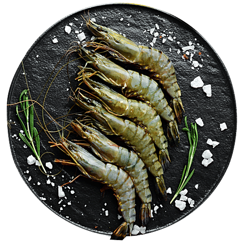 Buy Fresho Tiger Prawns Medium Unpeeled 500 Gm Tray Online at the Best Price of Rs 759 bigbasket