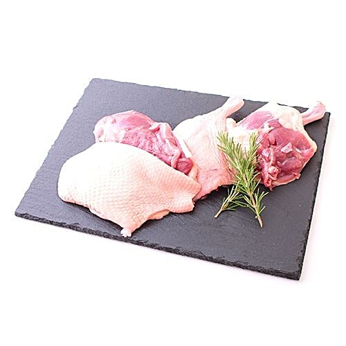 fresho! Duck With Skin, Cleaned & Cut, 1 kg (26-32 pcs) High Quality