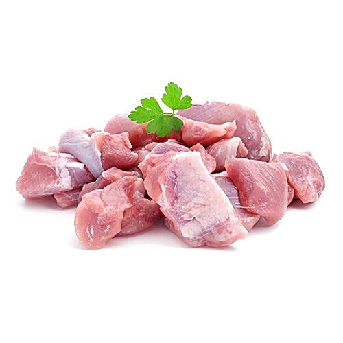 Fresho Turkey With Skin - Cleaned & Cut, 500 g  
