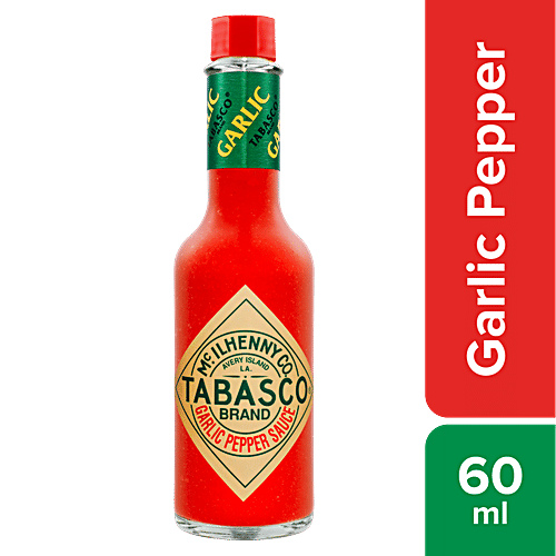 Buy Tabasco Sauce Garlic Pepper 60 ml Online at Best Price. of Rs 349