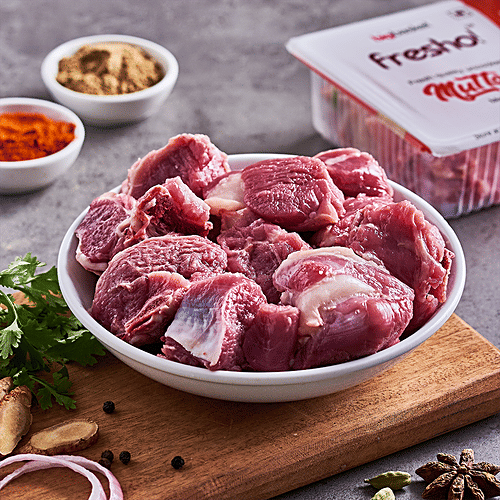 fresho! Mutton Shoulder Pieces, 900 g (24-32 pcs) Antibiotic Residue-Free, Growth Hormone-Free