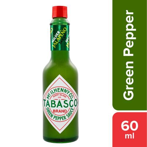 Tabasco Green Pepper Sauce, 60 ml  