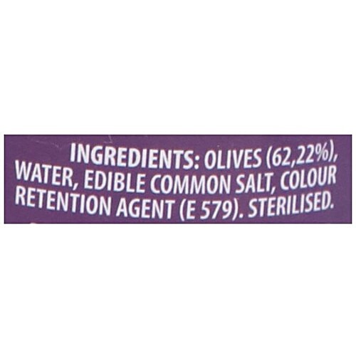 Olicoop Olives - Black (Whole), 450 g Jar 