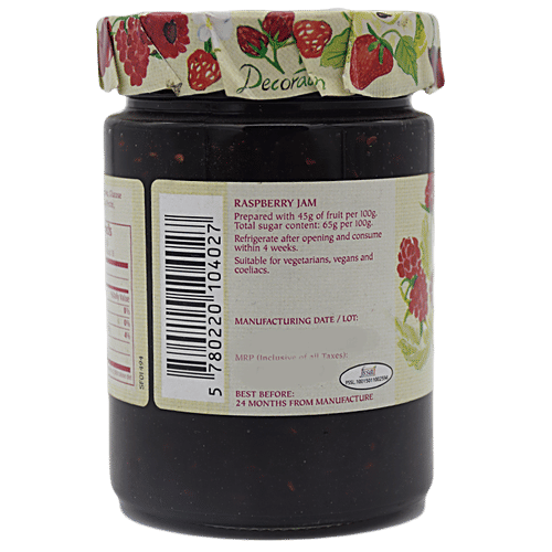 Dana Jam - Diabetic, Raspberry, Danish, 340 g  