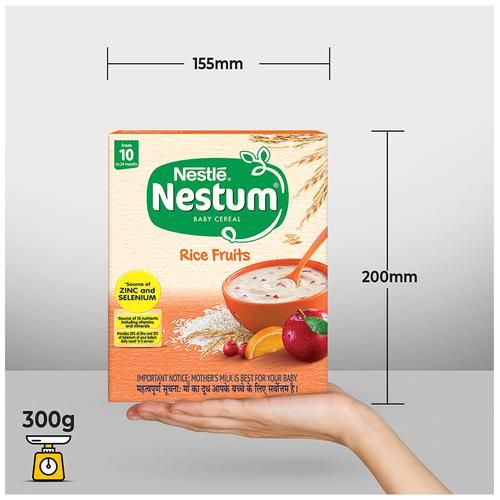 nestum rice for 12 months baby