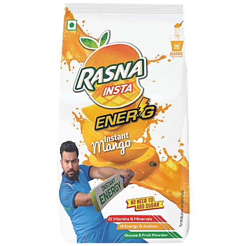 Rasna Insta Mango, 500 g Pouch 