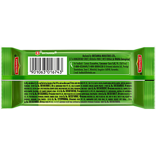 Britannia 50-50 Classic Sweet & Salty Biscuits, 28.4 g  Zero Cholesterol, Zero Trans Fat