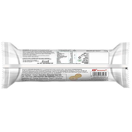 Britannia Milk Bikis Milky Sandwich Biscuits, 100 g  