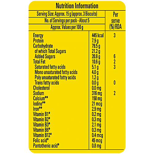 Britannia Biscuits - Marie Gold, 83 g  