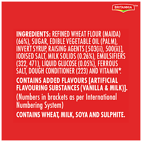 Britannia Tiger Glucose Biscuit - Crunchy Snack, 85.3 g  Zero Transfat, Zero Cholesterol, Ready To Eat