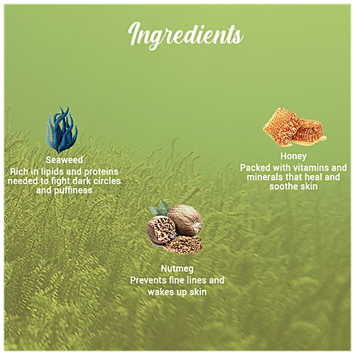 BIOTIQUE Cooling Anti Fatigue Eye Gel - Seaweed, 15 g Carton 100% Botanical Extracts